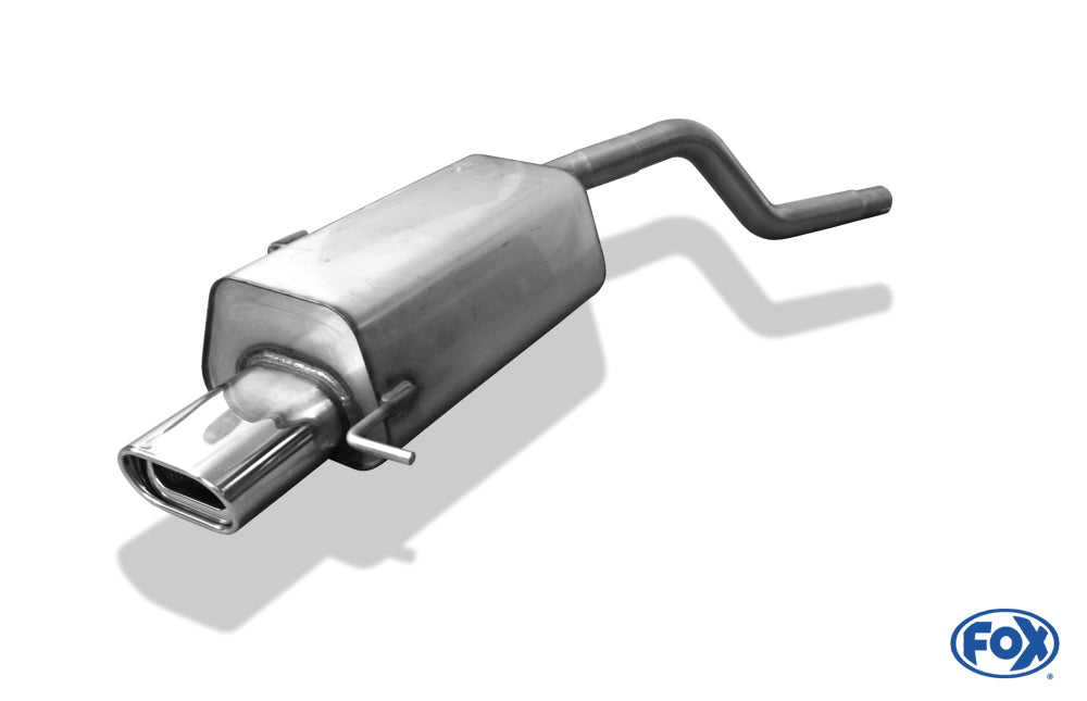 FOX Renault Clio II B Endschalldämpfer - 135x80 Typ 53