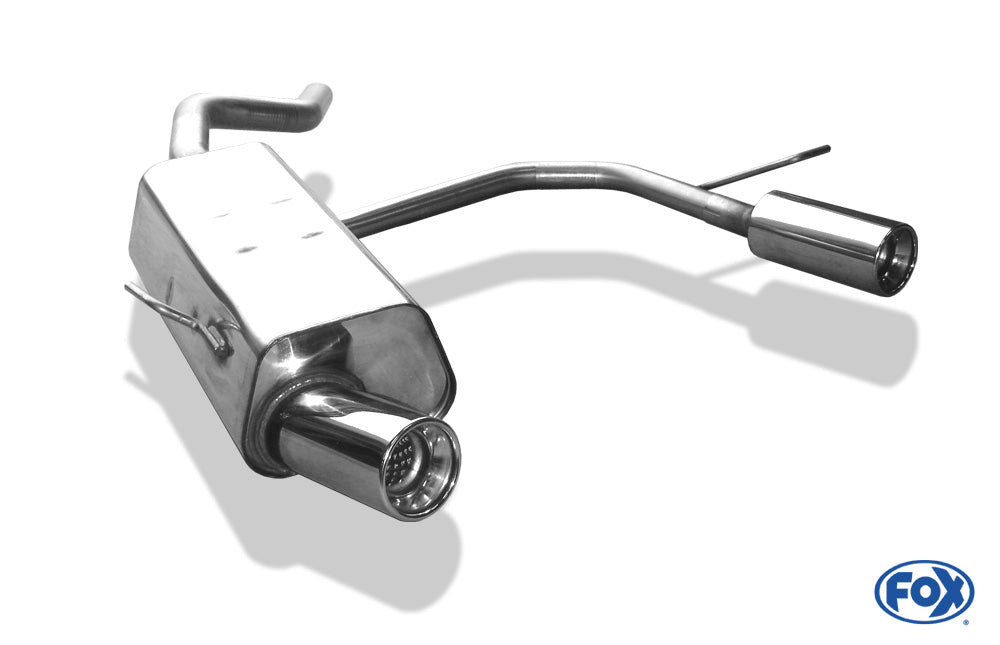 FOX Renault Clio II B Endschalldämpfer Ausgang rechts/links - 1x90 Typ 13 rechts/links