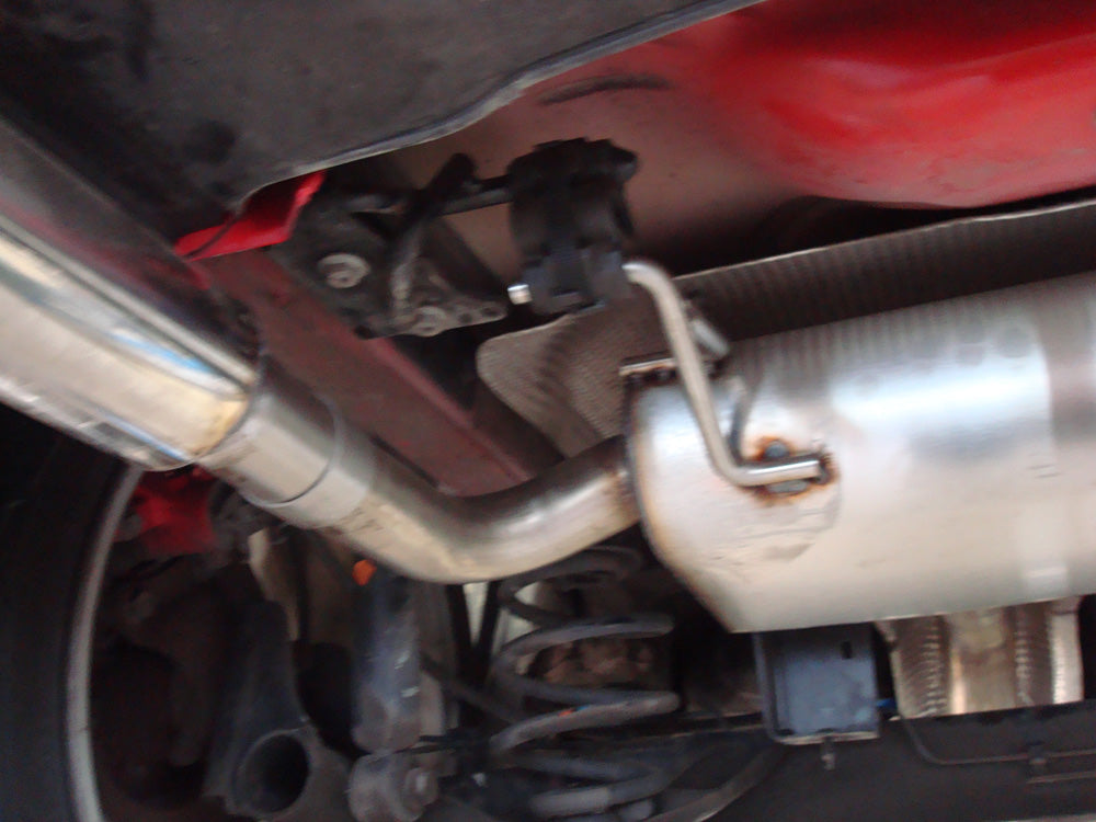 FOX Renault Clio III B Sport Endschalldämpfer quer Ausgang rechts/links - 1x76 Typ 17 rechts/links