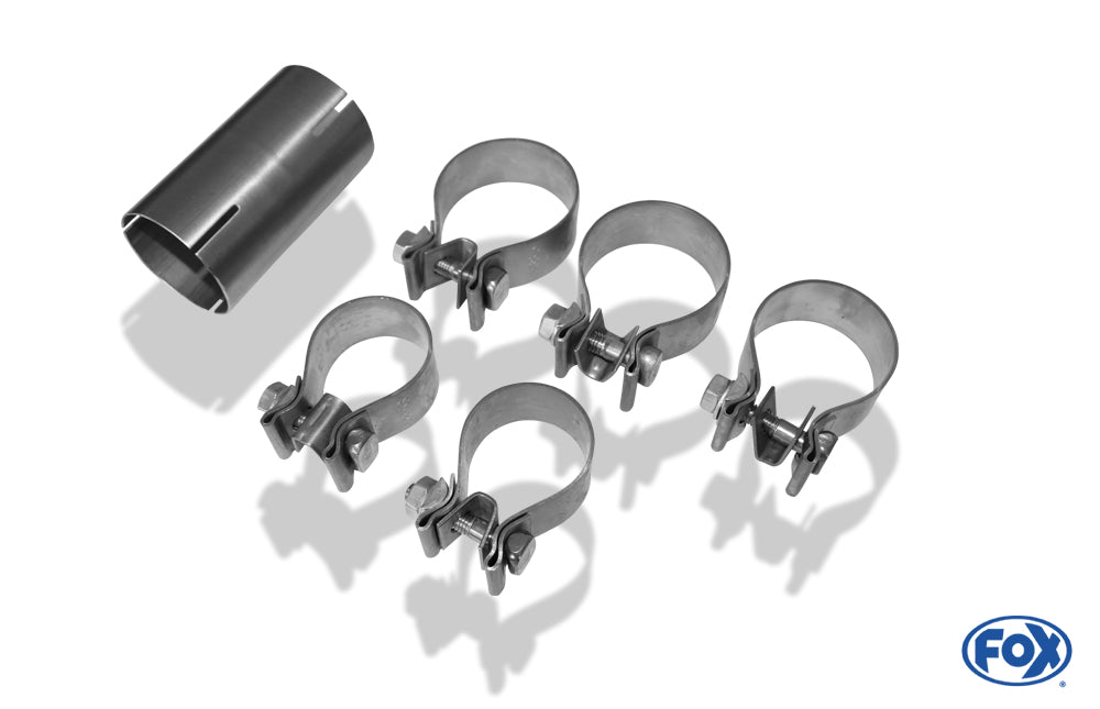 FOX Renault Clio III B Sport Facelift Endschalldämpfer quer Ausgang rechts/links - 1x50 Typ 10 rechts/links (es werden die originalen Endrohre verwendet)