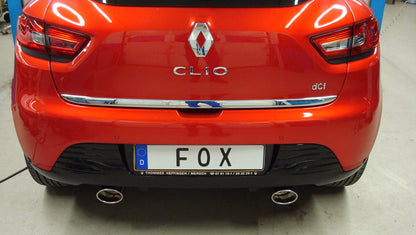 FOX Renault Clio IV Endschalldämpfer Ausgang rechts/links - 115x85 Typ 32 rechts/links