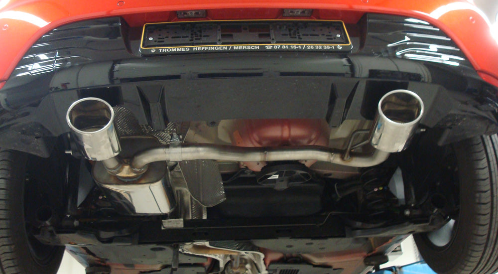 FOX Renault Clio IV Endschalldämpfer Ausgang rechts/links - 115x85 Typ 32 rechts/links