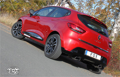FOX Renault Clio IV Endschalldämpfer Ausgang rechts/links - 145x65 Typ 59 rechts/links