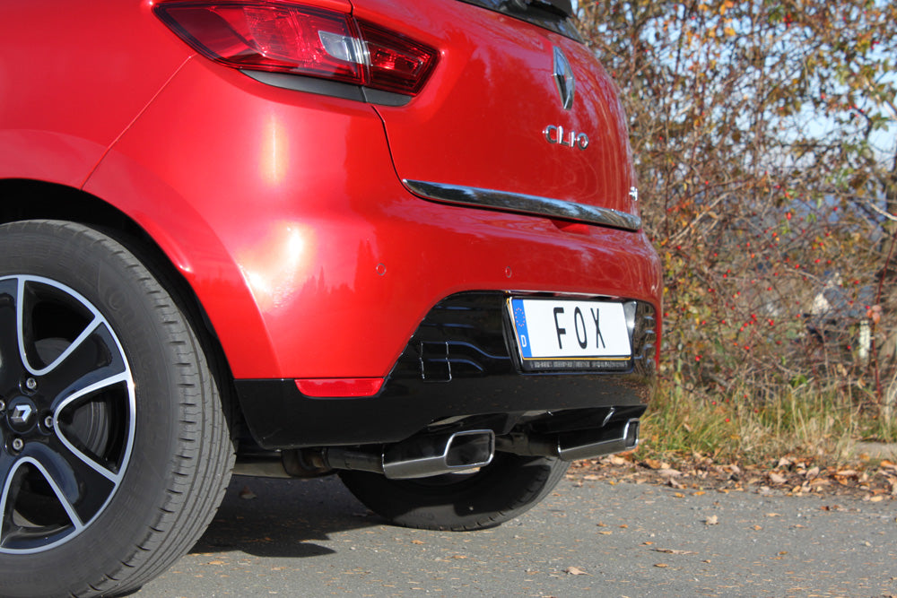 FOX Renault Clio IV Endschalldämpfer Ausgang rechts/links - 145x65 Typ 59 rechts/links