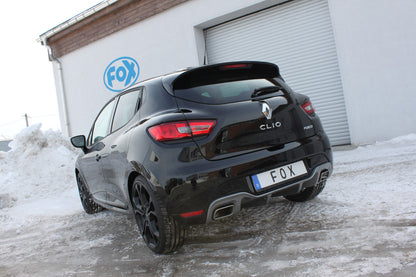 FOX Renault Clio IV RS Endschalldämpfer quer Ausgang rechts/links - 1x50 rechts/links für Serienschürze (Endrohre nicht sichtbar)