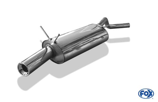 FOX Renault Megane I - Typ BA/ EA/ JA Endschalldämpfer  - 1x90 Typ 13