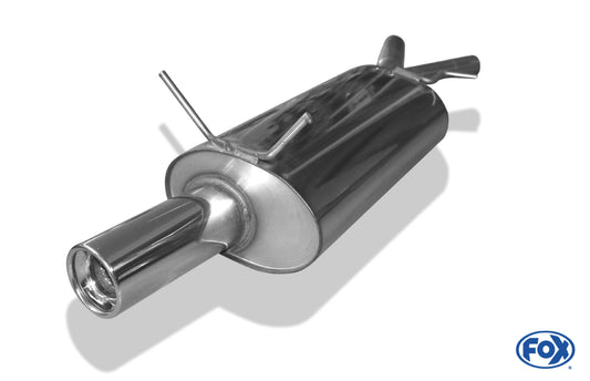FOX Renault Megane I - Typ DA Coach Endschalldämpfer - 1x90 Typ 13