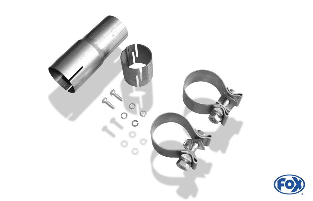 FOX Renault Megane III Schrägheck/ Coupe Endschalldämpfer - 2x80 Typ 12