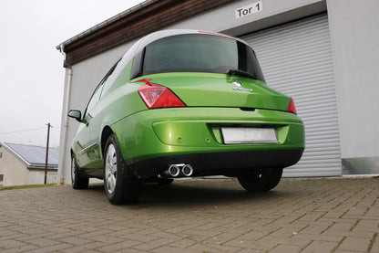 FOX Renault Avantime Endschalldämpfer - 2x80 Typ 13