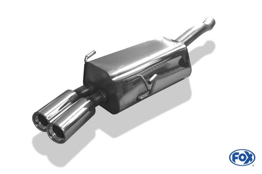 FOX Renault Avantime Endschalldämpfer - 2x80 Typ 13