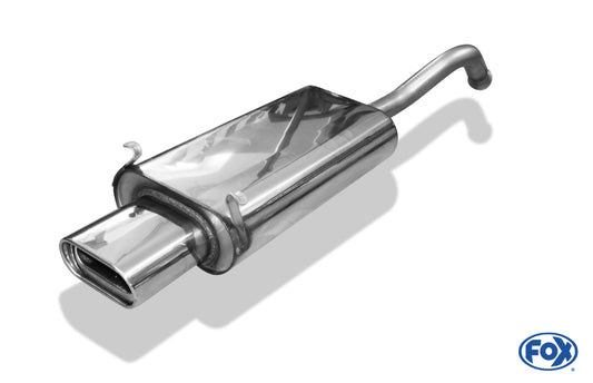 FOX Renault Laguna I B56 - Limousine Endschalldämpfer - 160x80 Typ 53