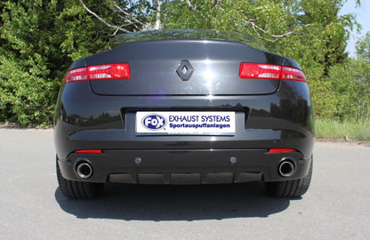FOX Renault Laguna III Coupe Endschalldämpfer Ausgang rechts/links - 1x90 Typ 25 rechts/links