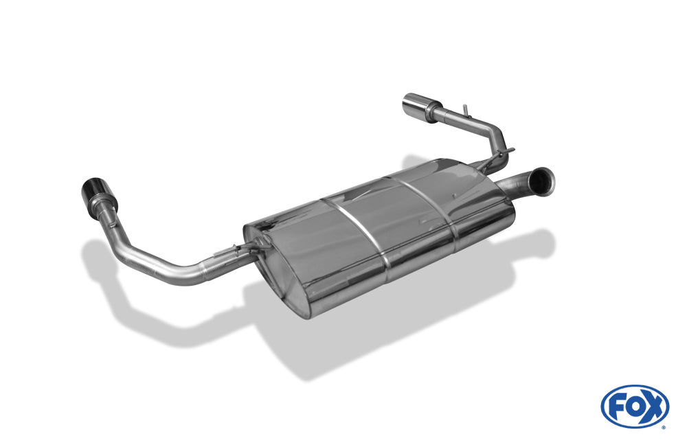 FOX Renault Laguna III Coupe Endschalldämpfer Ausgang rechts/links - 1x90 Typ 25 rechts/links