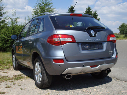 FOX Renault Koleos Diesel Endschalldämpfer quer Ausgang rechts/links - 140x90 Typ 44 rechts/links