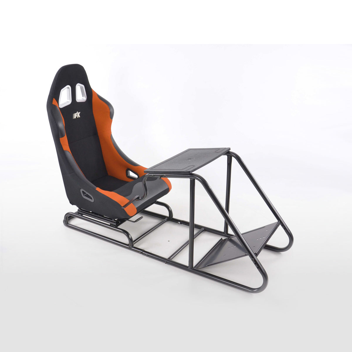 FK Gamesitz Spielsitz Rennsimulator eGaming Seats Estoril schwarz/orange