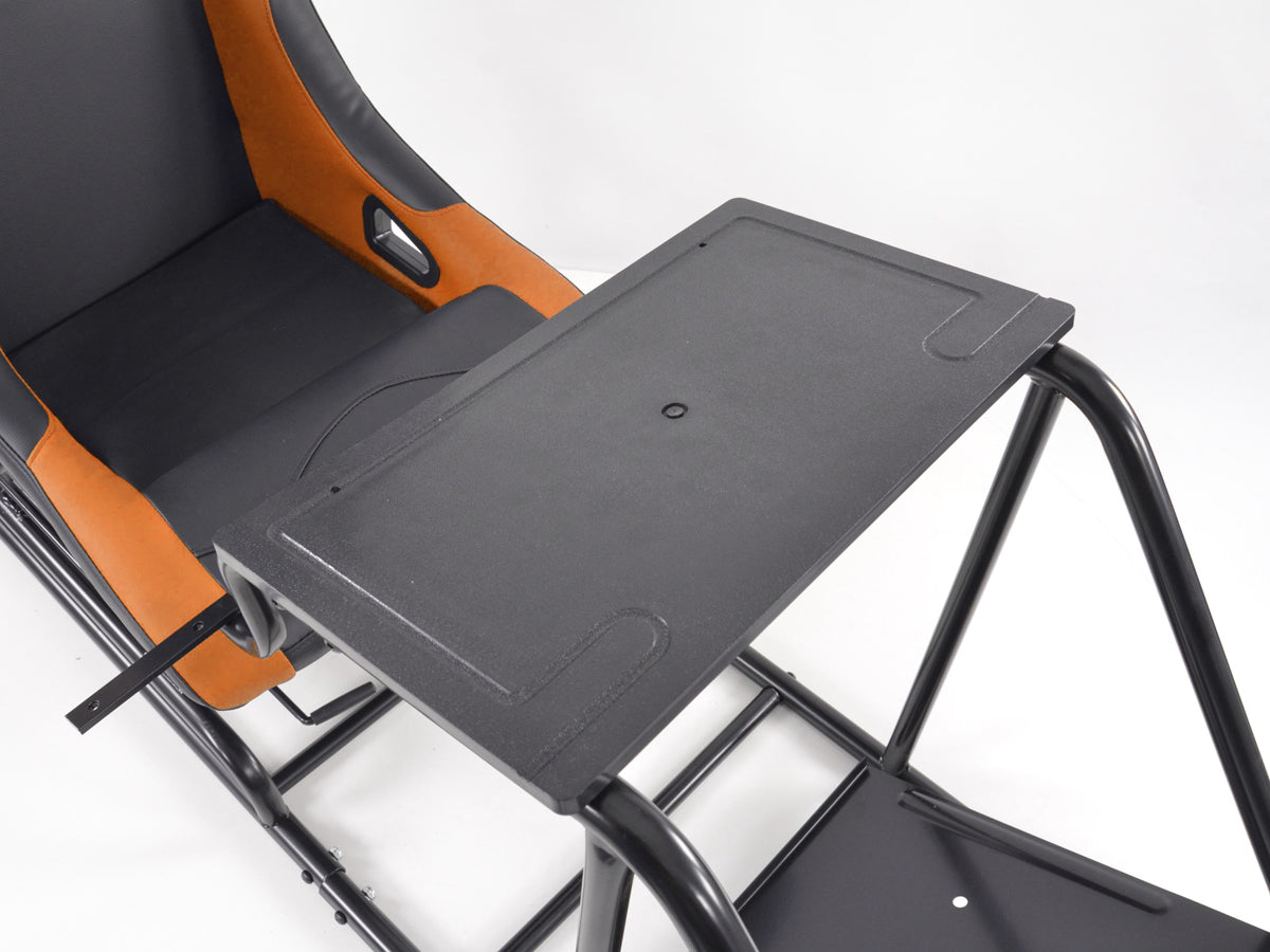 FK Gamesitz Spielsitz Rennsimulator eGaming Seats Estoril schwarz/orange