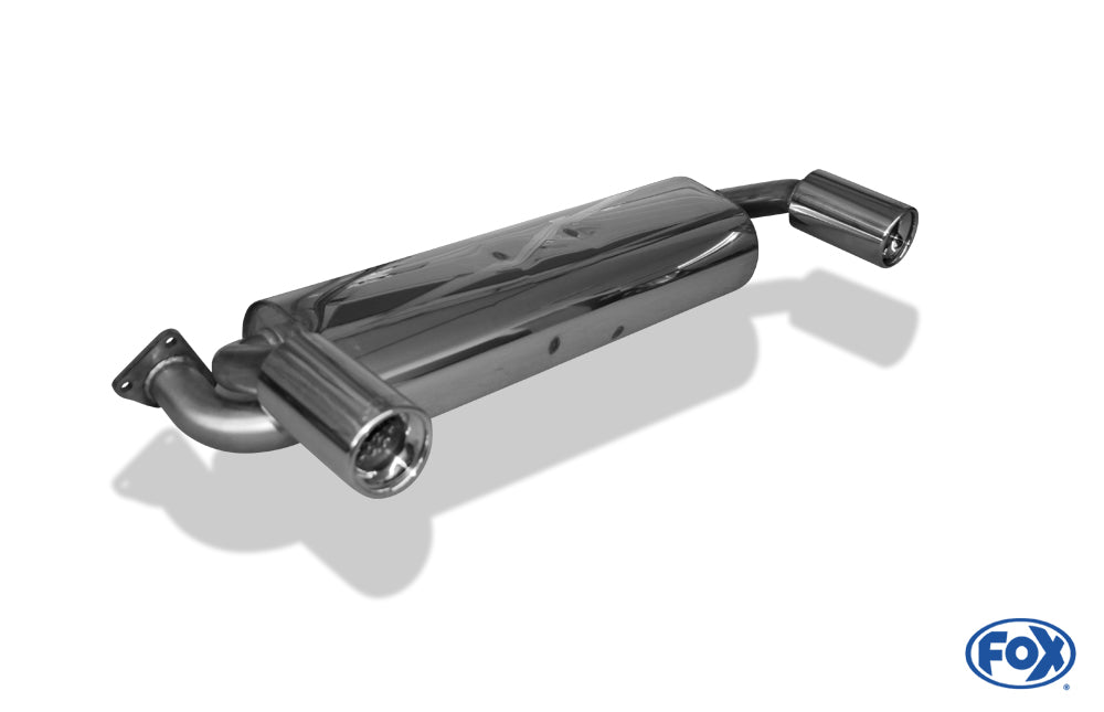 FOX MGF Endschalldämpfer Ausgang rechts/links  - 1x90 Typ 13 rechts/links