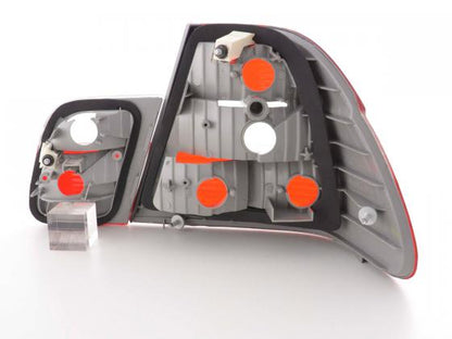 Rückleuchten Set BMW 3er Limo Typ E46  01-05 weiß/rot