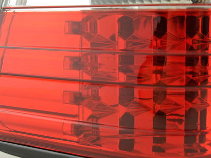 LED Rückleuchten Set Mercedes E-Klasse Limousine W124 Bj. 85-96 klar/rot