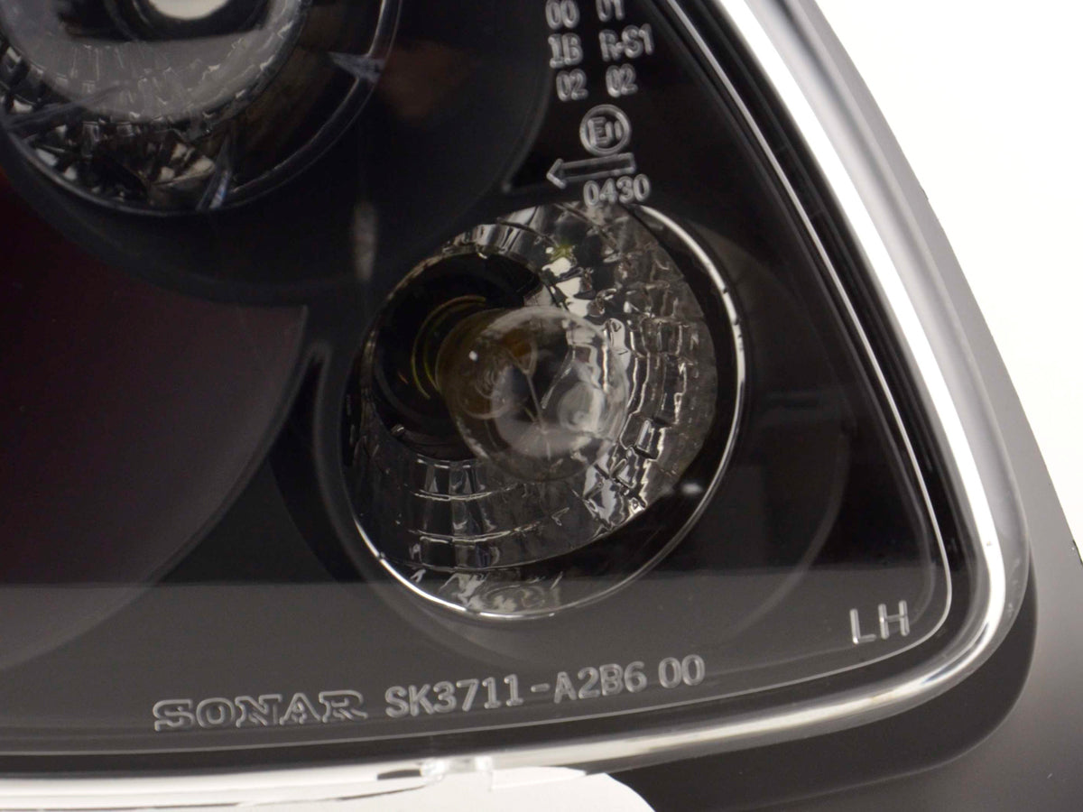 Rückleuchten Set Peugeot 206 CC Typ 2*** Bj. 99-06 schwarz