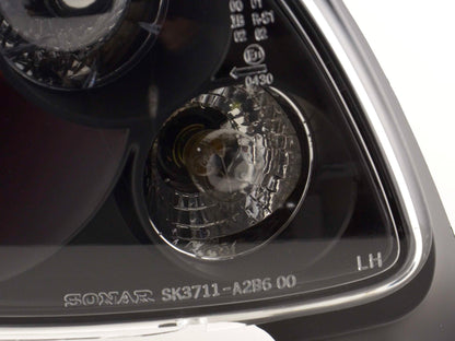 Rückleuchten Set Peugeot 206 CC Typ 2*** Bj. 99-06 schwarz