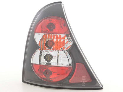 Rückleuchten Set Renault Clio Typ B Bj. 01-04 schwarz