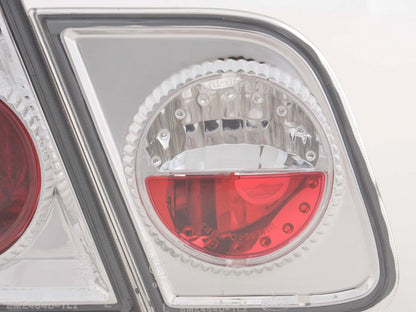 Rückleuchten Set BMW 3er Limo Typ E46 Bj. 98-01 chrom