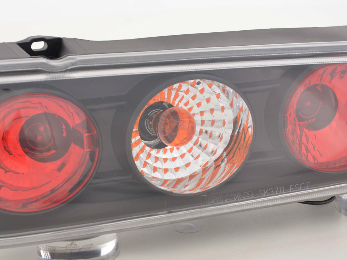 Rückleuchten Set Fiat Seicento Typ 187 Bj. 98-07 schwarz