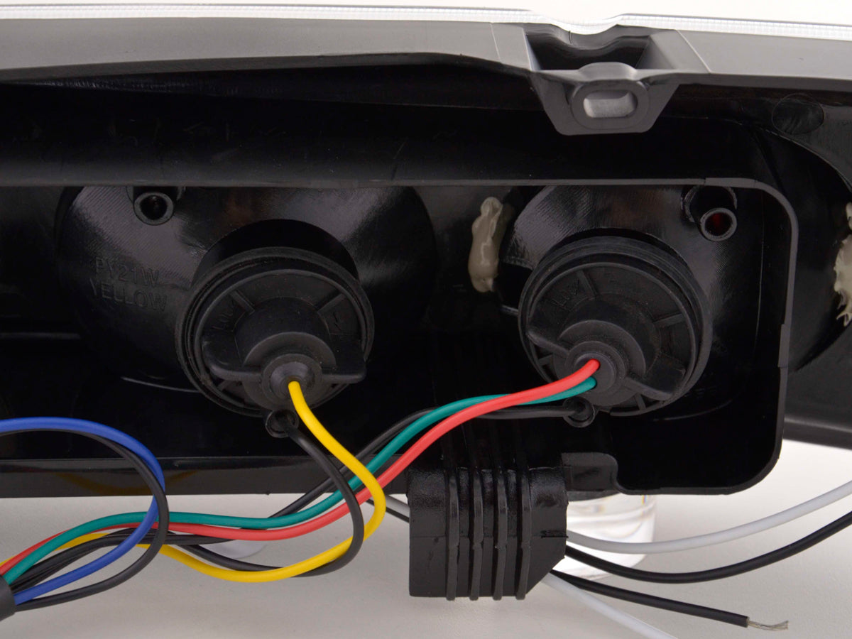 Rückleuchten Set Fiat Seicento Typ 187 Bj. 98-07 schwarz