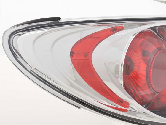 Rückleuchten Set Peugeot 206 CC Typ 2***  99-06 chrom