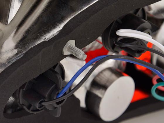 Rückleuchten Set Seat Ibiza 2-trg. Typ 6K Bj. 93-99 chrom