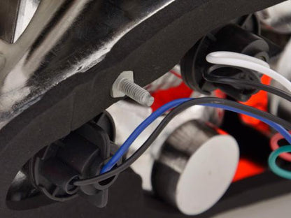 Rückleuchten Set Seat Ibiza 2-trg. Typ 6K Bj. 93-99 chrom