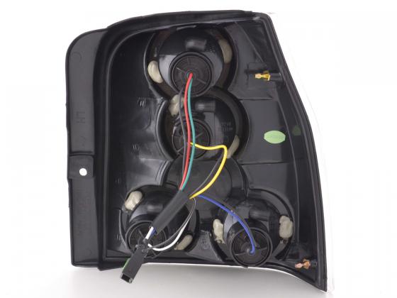 Rückleuchten Set VW Lupo Typ 6X 6E Bj. 98-05 schwarz