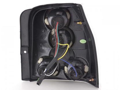 Rückleuchten Set VW Lupo Typ 6X 6E Bj. 98-05 schwarz