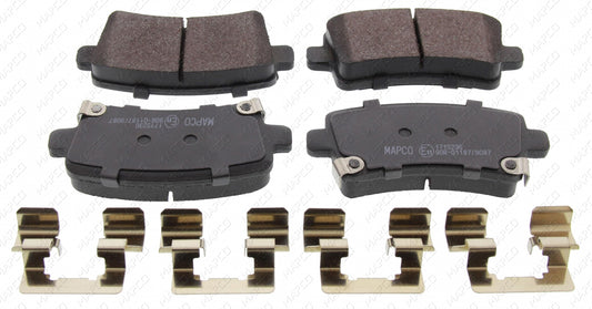 MAPCO Bremsbelagsatz, Scheibenbremse Hinterachse  6860