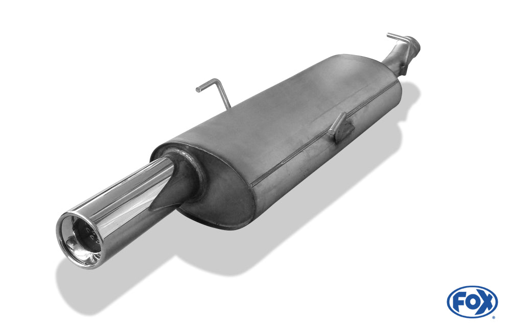 FOX Saab 9-3 - YS3 Endschalldämpfer - 1x90 Typ 13