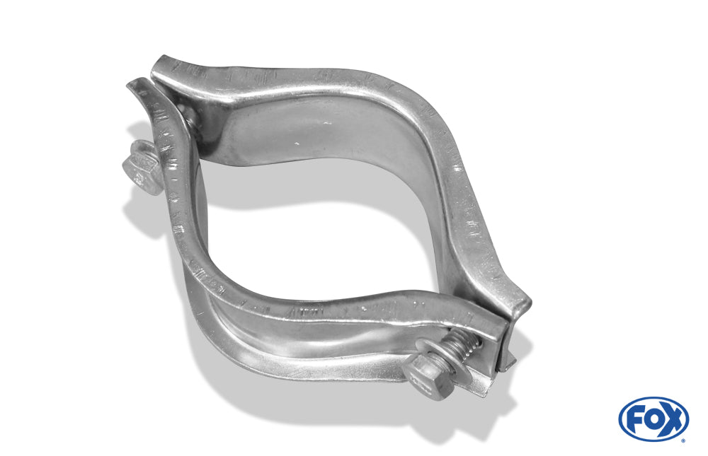 FOX Saab 900 II Endschalldämpfer - 2x80 Typ 13