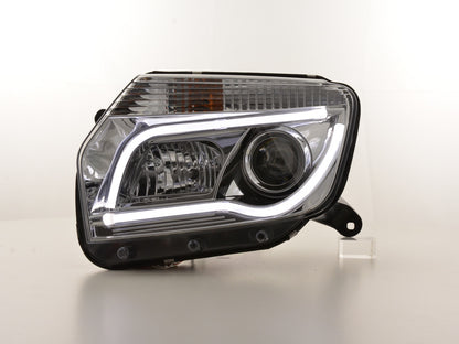 Scheinwerfer Set Daylight LED TFL-Optik Dacia Duster Bj. 10-13 chrom
