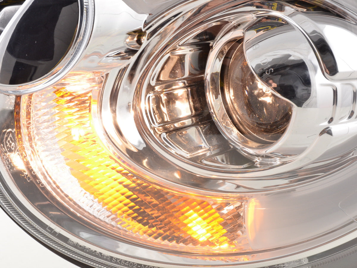 Scheinwerfer Set Daylight LED TFL-Optik Mini One / Cooper Bj. 06-10 chrom