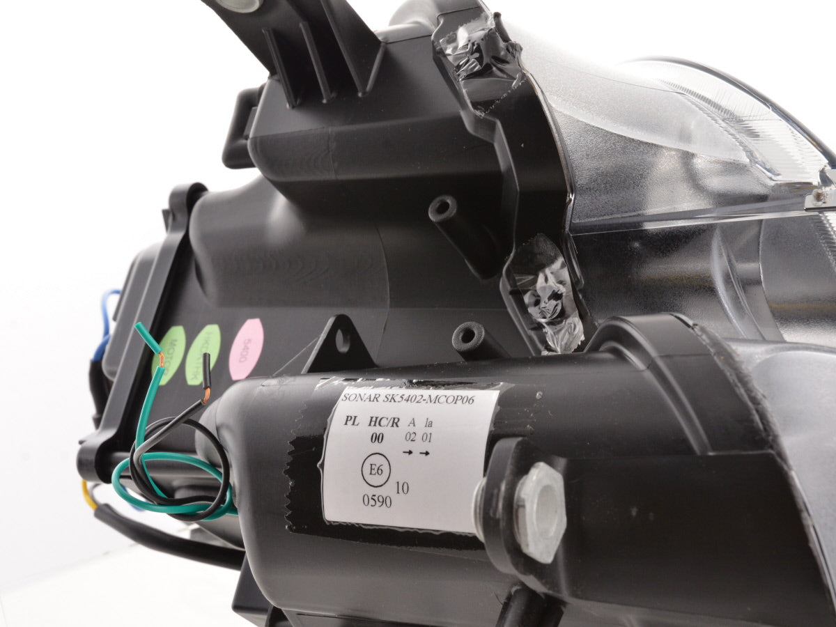 Scheinwerfer Set Daylight LED TFL-Optik Mini One / Cooper Bj. 06-10 chrom