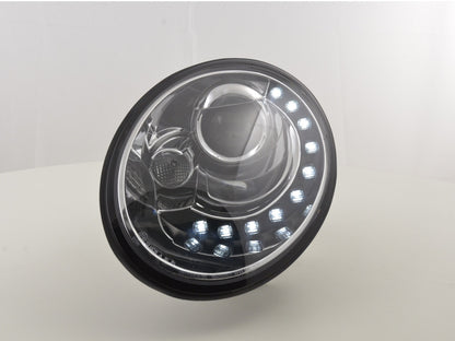 Scheinwerfer Set Daylight LED TFL-Optik VW New Beetle ab Bj. 2006 chrom