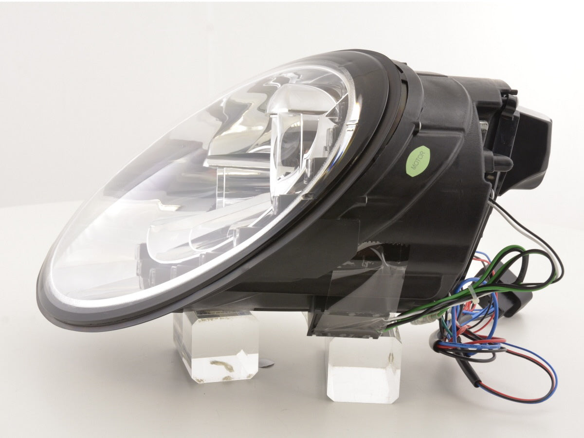 Scheinwerfer Set Daylight LED TFL-Optik VW New Beetle ab Bj. 2006 chrom