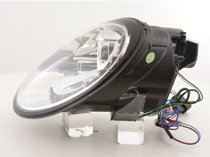 Scheinwerfer Set Daylight LED TFL-Optik VW New Beetle ab Bj. 2006 chrom