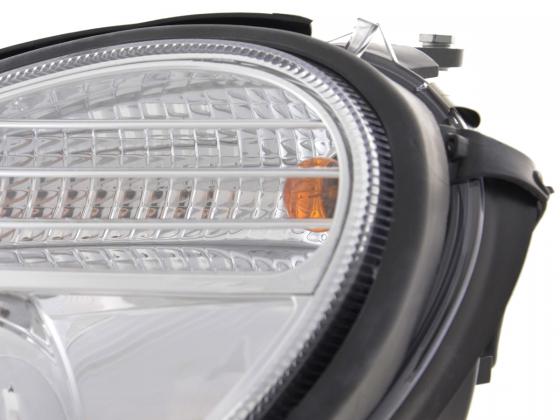 Scheinwerfer Set Mercedes E-Klasse Typ W211 Bj. 02-06 chrom