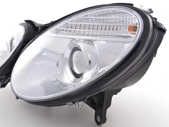 Scheinwerfer Set Mercedes E-Klasse Typ W211 Bj. 02-06 chrom