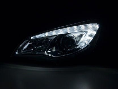 Scheinwerfer Set Opel Astra J 5-türig Bj. 2009-2012 chrom ohne Motor