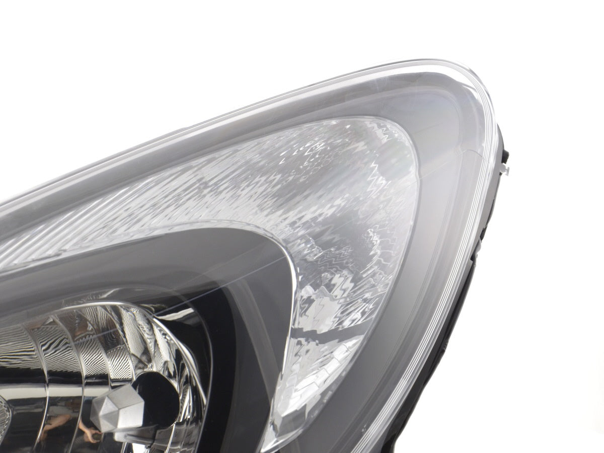 Verschleißteile Scheinwerfer links Opel Corsa D  ab 2011 schwarz