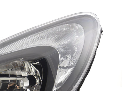 Verschleißteile Scheinwerfer links Opel Corsa D  ab 2011 schwarz