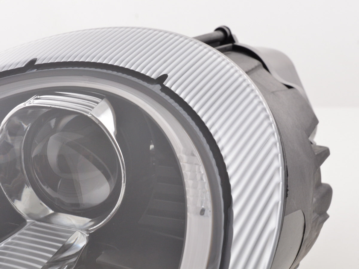 Scheinwerfer Set Xenon Daylight LED TFL-Optik Porsche 911 Typ 997 Bj. 04-08 schwarz