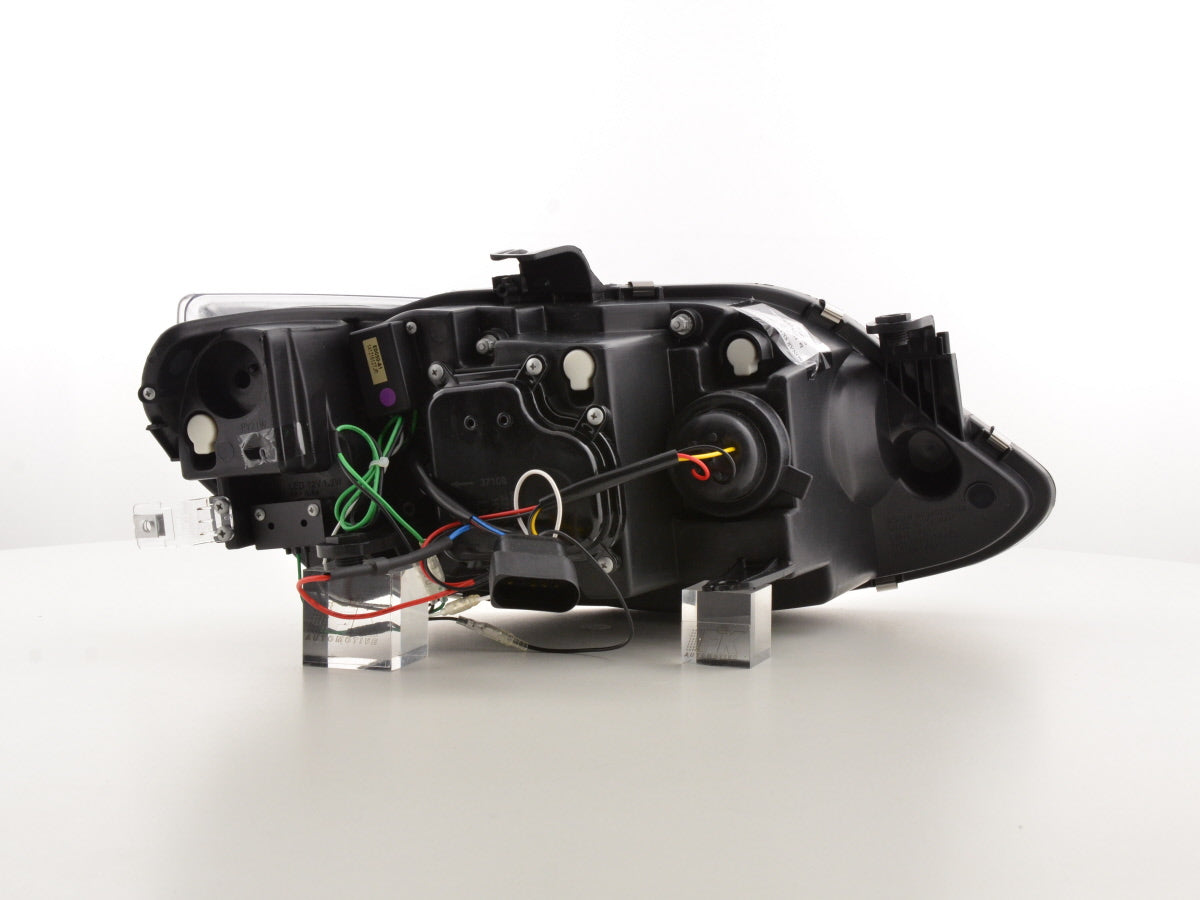 Scheinwerfer Set Daylight LED TFL-Optik Seat Ibiza 6J Bj. ab 2012 chrom